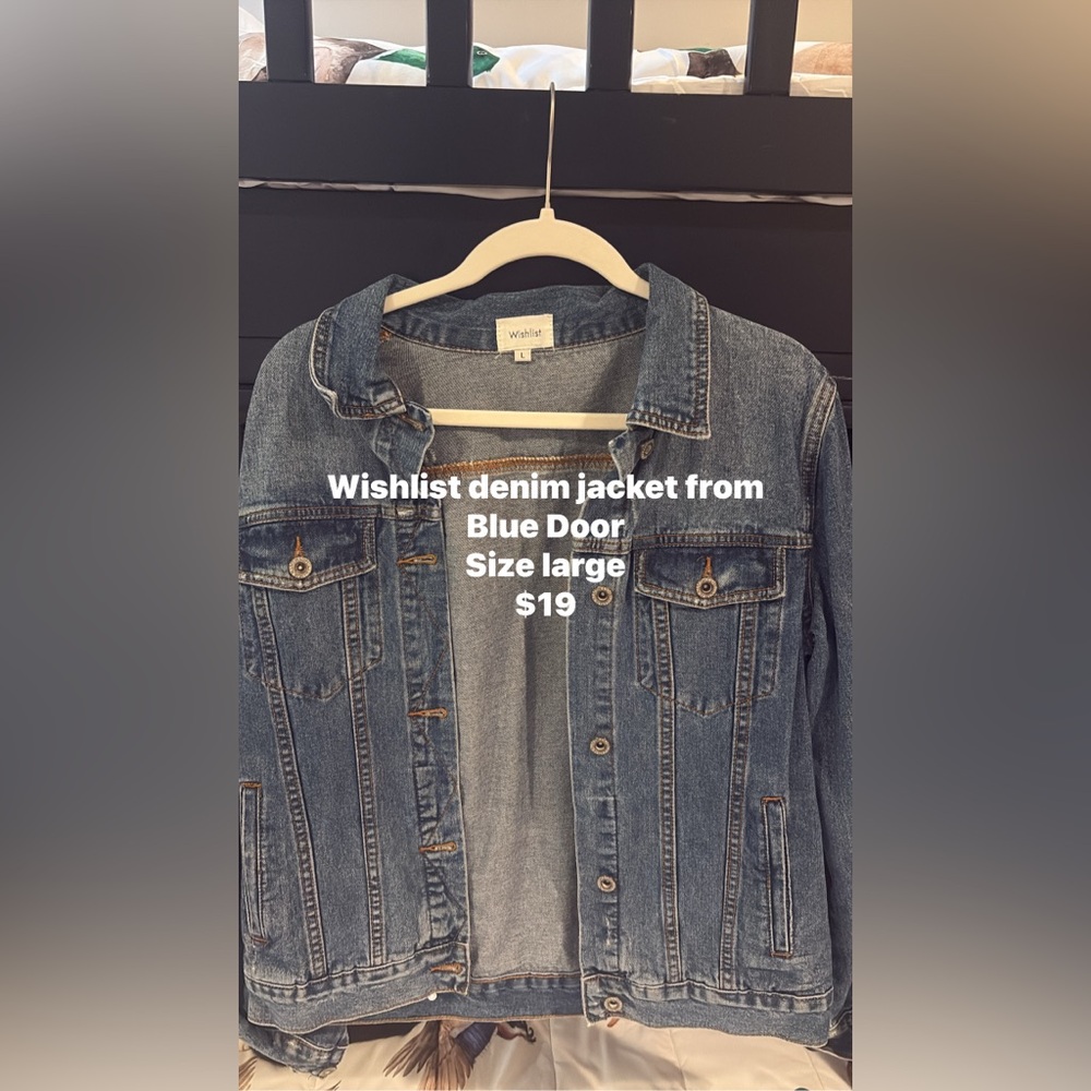 Wishlist Classic Blue Jean Jacket